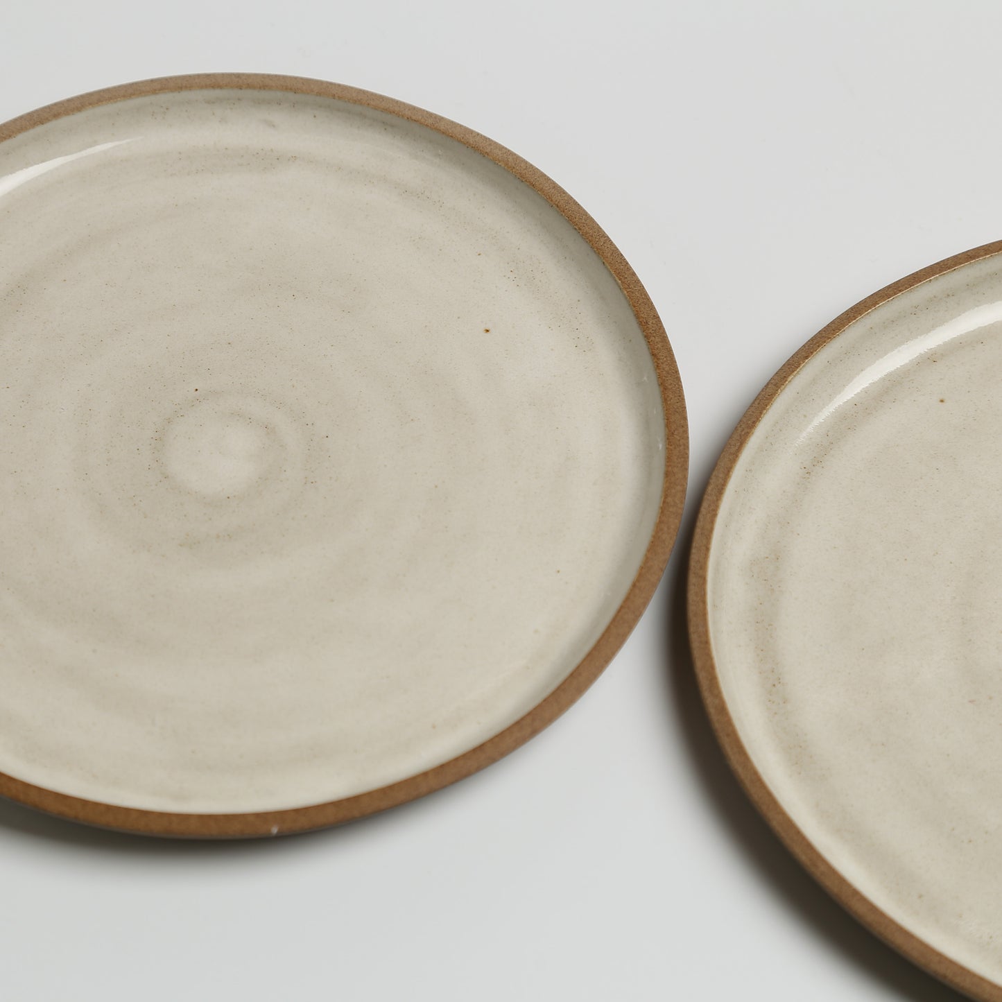 Plato mediano blanco