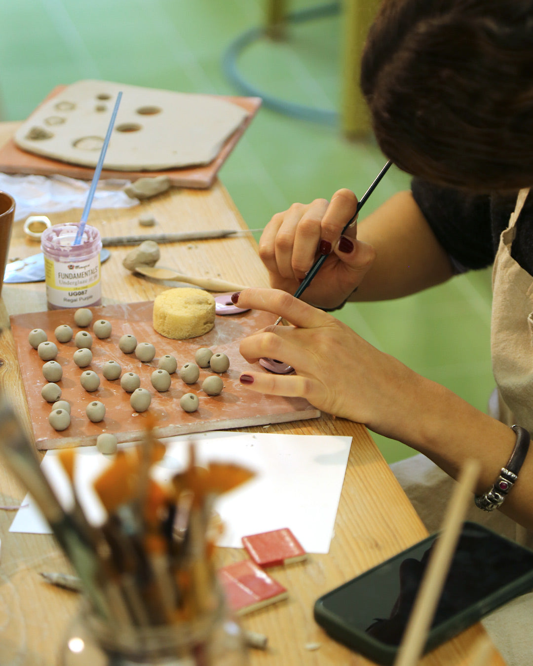 Taller de joyería en cerámica