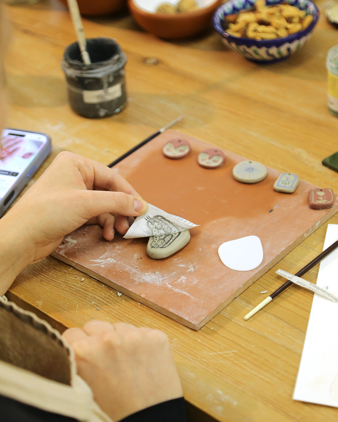 Taller de joyería en cerámica